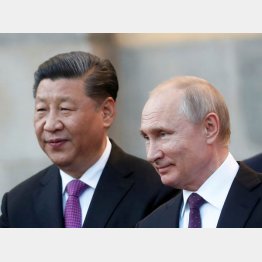 中ロとの分断がより深まった（中国の習近平国家主席とロシアのプーチン大統領）／（Ｃ）ロイター