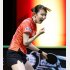 女子シングルス準々決勝でポイントを奪い、ガッツポーズする早田ひな（Ｃ）共同通信社