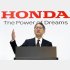 ホンダの三部敏宏社長（Ｃ）共同通信社
