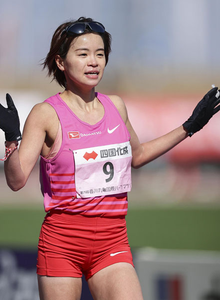 8月の世界陸上の女子マラソン代表に内定している加世田梨花（Ｃ）共同通信社