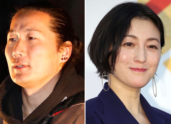 キャンドル・ジュン氏と広末涼子、夫妻（Ｃ）日刊ゲンダイ