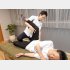 こんな体勢でも全く辛くなかった（Ｃ）日刊ゲンダイ