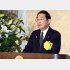 岸田首相は挨拶後、さっさと馴染みのヘアサロンへ（Ｃ）日刊ゲンダイ