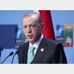 巧みな外交を展開したトルコのエルドアン大統領（Ｃ）ロイター
