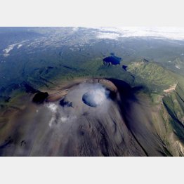 2019年にも小規模噴火した浅間山（Ｃ）共同通信社