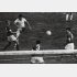 ブラジルの名門パルメイラス戦で好プレー連発の筆者（本人提供）