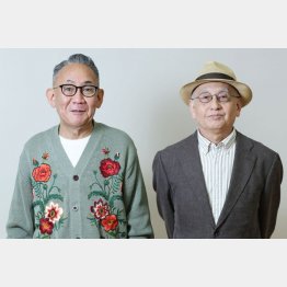 林家正蔵（左）と吉川潮（Ｃ）日刊ゲンダイ