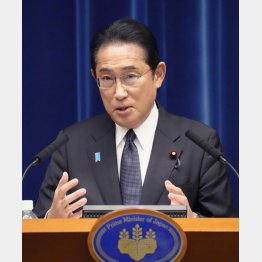 「瑕疵はない」と開き直った岸田首相（Ｃ）共同通信社