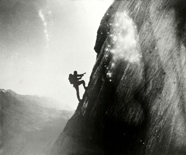 21歳でアイガー北壁の登攀に成功（提供写真）