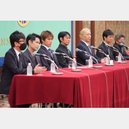 ジャニーズ性加害問題当事者の会のメンバー（Ｃ）日刊ゲンダイ