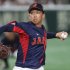 侍ジャパンU18壮行試合 高校日本代表対大学日本代表戦で1回を無安打に抑えた細野晴希投手（Ｃ）日刊ゲンダイ