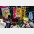 国会前でのインボイス反対市民集会（Ｃ）日刊ゲンダイ