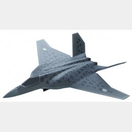 2020年に三菱重工が開発主体に選定されたステルス戦闘機（防衛省提供）