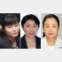 左から、加藤鮎子・子ども政策相、小渕優子・自民党選対委員長、土屋品子復興相（Ｃ）日刊ゲンダイ