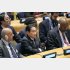 外遊は息抜きか（国連で「SDGs」に関する首脳級会合に臨む岸田首相＝中央）／（Ｃ）共同通信社