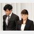 藤島ジュリー景子前社長と東山紀之新社長（Ｃ）日刊ゲンダイ