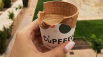 廃棄物ゼロ！ブルガリアの企業が開発した「食べられるコーヒーカップ」が話題に