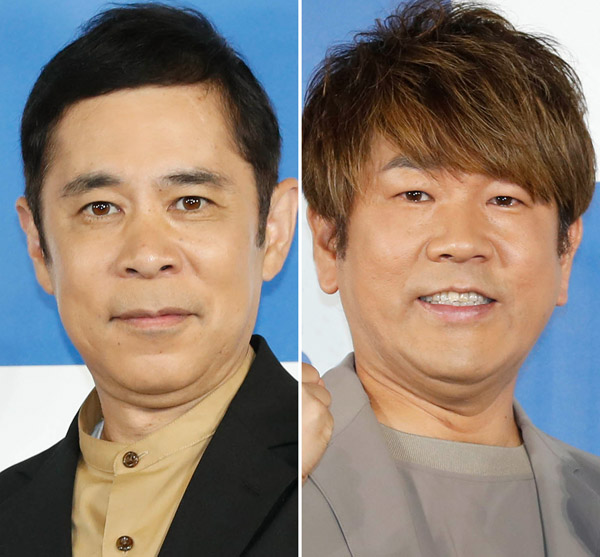 岡村隆史（左）と藤本敏史（Ｃ）日刊ゲンダイ