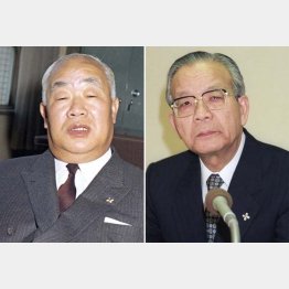 河井信太郎氏（左）を反面教師に“起訴基準”を築いた吉永祐介氏（Ｃ）共同通信社