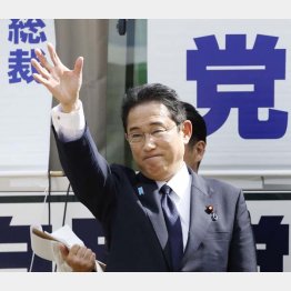 長崎4区補選の応援に駆け付けた岸田首相（Ｃ）共同通信社
