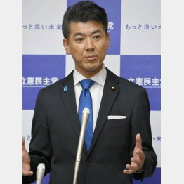 徹底追及が本来の仕事のはずだ（立憲民主党の泉健太代表）／（Ｃ）日刊ゲンダイ