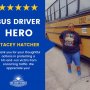 米国のスクールバス女性運転手に称賛の声！ ひき逃げ被害者の命を救う