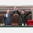 2018年の南北合意は事実上白紙（左から、当時の韓国の文在寅大統領と北朝鮮の金正恩朝鮮労働党委員長＝平壌写真共同取材団・共同）