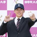 西武1位・武内夏暉 3球団が競合したMAX153キロ“大学ナンバーワン左腕”の原点