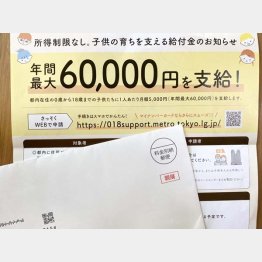 東京都独自の給付金「018サポート」の応募数は低迷（Ｃ）日刊ゲンダイ