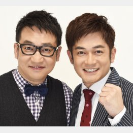 お笑いコンビ「なすなかにし」の中西茂樹さん（左）と那須晃行さん（Ｃ）松竹芸能