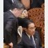 貴様らが言うな。（岸田首相と松野博一官房長官）／（Ｃ）日刊ゲンダイ