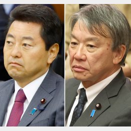 池田佳隆衆院議員（左）と大野泰正参院議員（Ｃ）日刊ゲンダイ