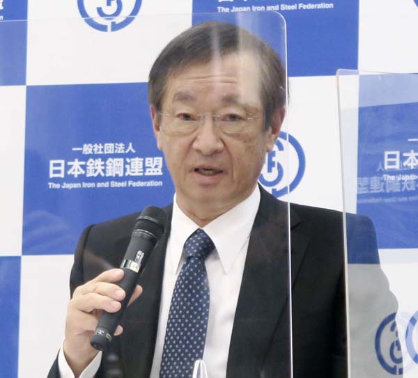 2024年4月に日本製鉄の会長兼CEOになる橋本英二・現社長（Ｃ）共同通信社