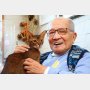 藤城清治さんが語る「猫愛」 もうすぐ100歳の僕と、2歳になる子猫のアビッツ