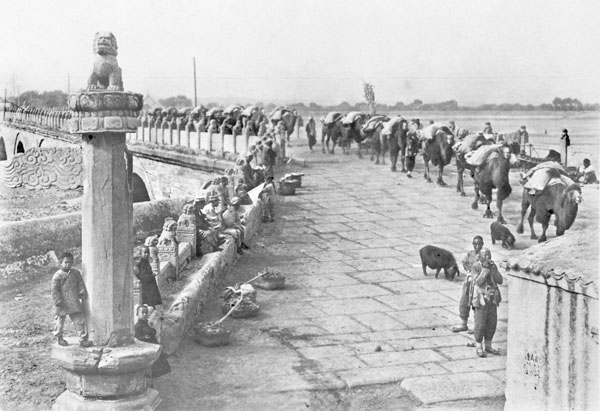 北京郊外の盧溝橋＝1938（昭和13）年5月撮影（Ｃ）共同通信社