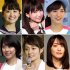 （左上から時計回りに）おのののか、もえのあずき、ほのか、菅井友香、久野静香、上村彩子（Ｃ）日刊ゲンダイ