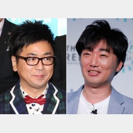 アテンド疑惑が報じられた、黒瀬純（左）と小沢一敬（Ｃ）日刊ゲンダイ