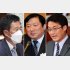 （左から）井上義行、亀岡偉民、藤原崇の3議員（Ｃ）日刊ゲンダイ