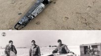 米東海岸のビーチに打ち上げられた「謎の物体」は…無人機の胴体部分だった！