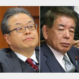 「手心」と「被害者面」も（世耕弘成前参院議長＝左、下村博文元文科相）／（Ｃ）日刊ゲンダイ