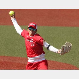 東京五輪金メダルの上野由岐子投手（Ｃ）ＪＭＰＡ