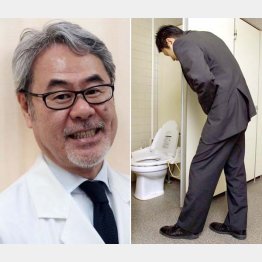 左は聖路加国際病院・ヘルニアセンター（東京都築地）の柵瀨信太郎センター長（日本ヘルニア学会理事長）（Ｃ）提供写真