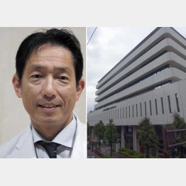 ＪＣＨＯ東京新宿メディカルセンター（右）と糖尿病内分泌内科の関根信夫院長（提供写真）