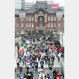 ２０１８年の東京マラソン（Ｃ）日刊ゲンダイ