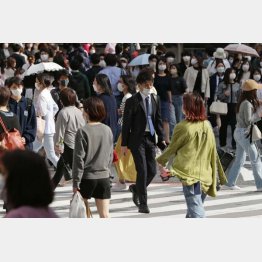 日本はお国柄、比較的にマスク着用に抵抗がない（Ｃ）日刊ゲンダイ