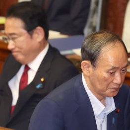 新旧首相の胸中やいかに（Ｃ）日刊ゲンダイ