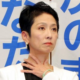 立憲民主の戦略ミス（蓮舫氏）／（Ｃ）日刊ゲンダイ