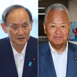 醜い政争を展開（左から、菅前首相と甘利前幹事長）／（Ｃ）日刊ゲンダイ