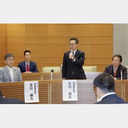 超党派の有志議員による衆院選挙制度改革を目指す議員連盟設立総会（Ｃ）共同通信社