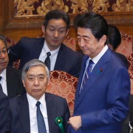 徹頭徹尾、無責任の元凶アベクロ（Ｃ）日刊ゲンダイ